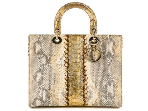 purple python lady dior|Lady Dior designer bag.